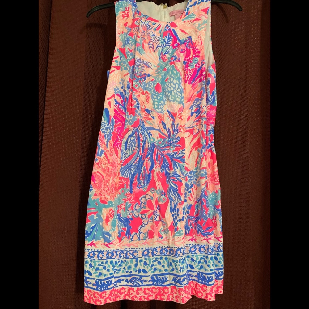 Lilly Pulitzer Mila Aquadesiac shift dress